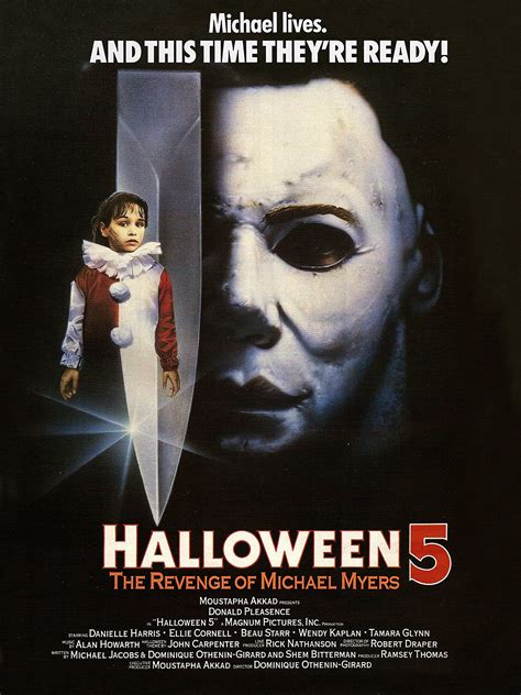 Halloween 5 Movie Poster www.hobbywan.com