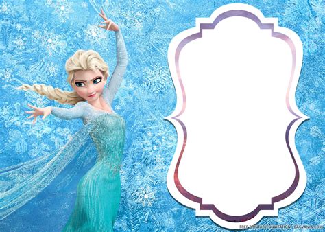 Free Frozen Invitation Templates