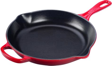 Le Creuset Signature Cast Iron Round Skillet 30cm Cerise Red - Teddingtons Australia