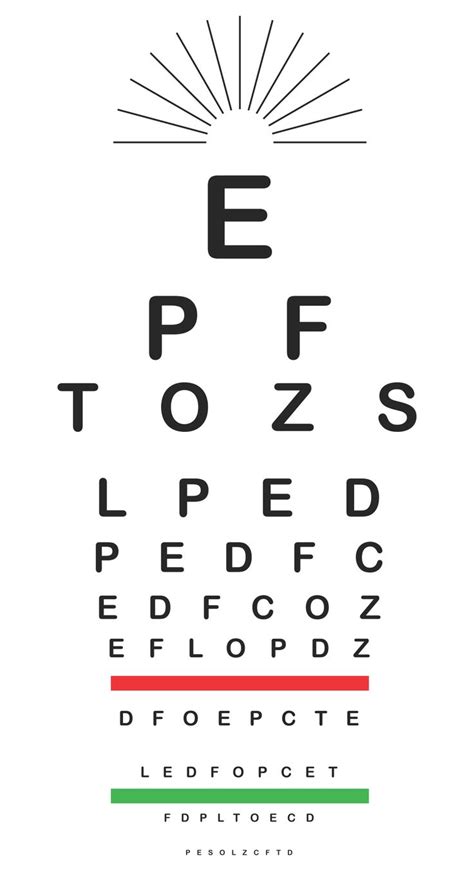 Snellen Eye Chart - 10 Free PDF Printables | Printablee | Eye chart, Word problem worksheets ...