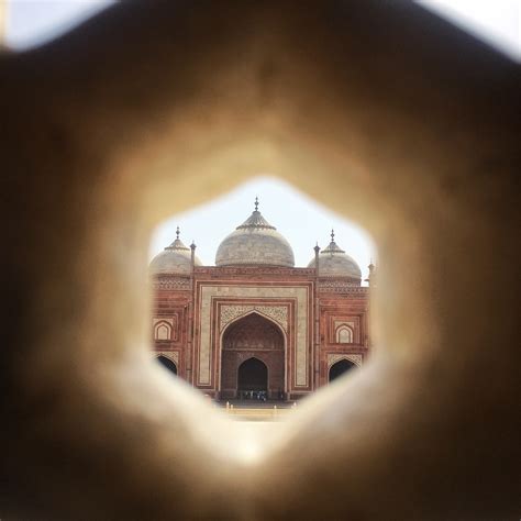 View from the Taj Mahal