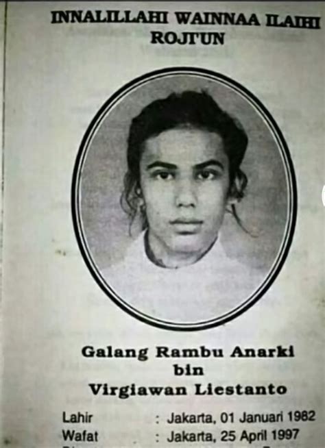 5 Fakta Mendiang Galang Rambu Anarki, Anak Iwan Fals yang Kembali Viral | merdeka.com