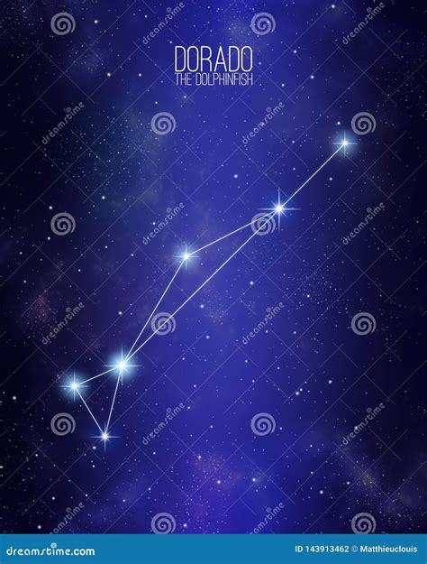 The Constellation Dorado Cartoon Vector | CartoonDealer.com #120032837