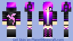 Ender Girl Minecraft Skin