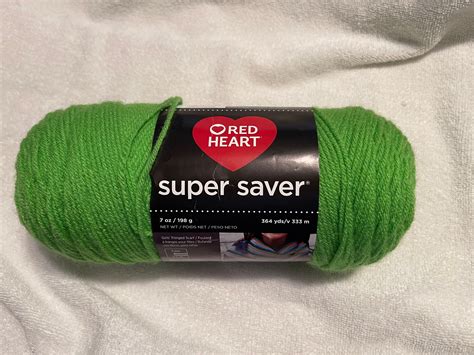 Red Heart Super Saver Yarn - Etsy