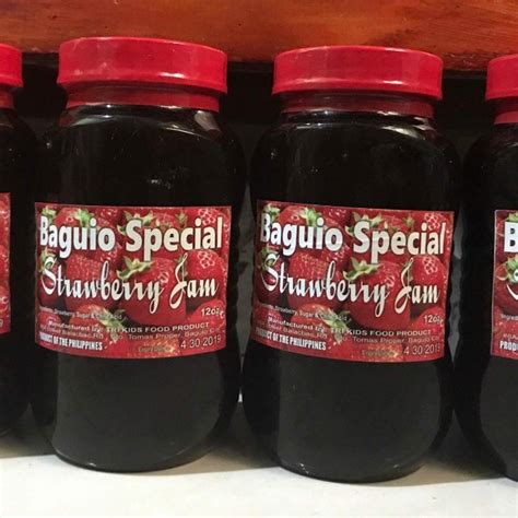 Baguio Special Strawberry Jam, Food & Drinks on Carousell