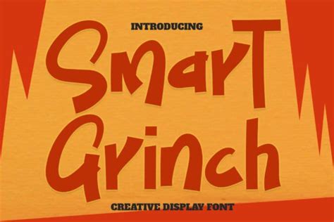 Smart Grinch Font by YanStudio · Creative Fabrica