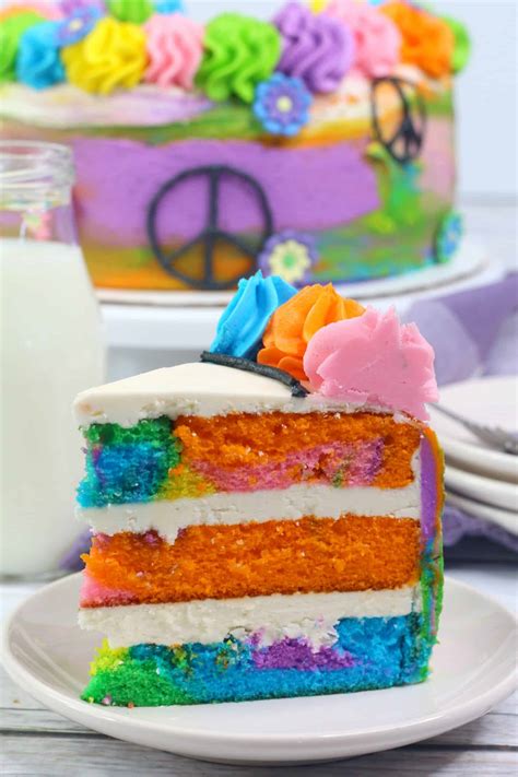 Hippie Cake - Mama's On A Budget