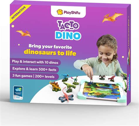 Buy PlayShifu Tacto Dinos - Interactive STEM Dino Story Based Toy for Kids Ages 3 Years & Up ...