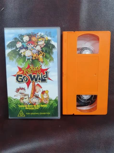 RUGRATS GO WILD VHS Video Tape - Orange $17.10 - PicClick AU