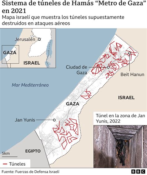 Cómo es el “Metro de Gaza”, la extensa red de túneles secretos construidos por Hamás y por qué ...