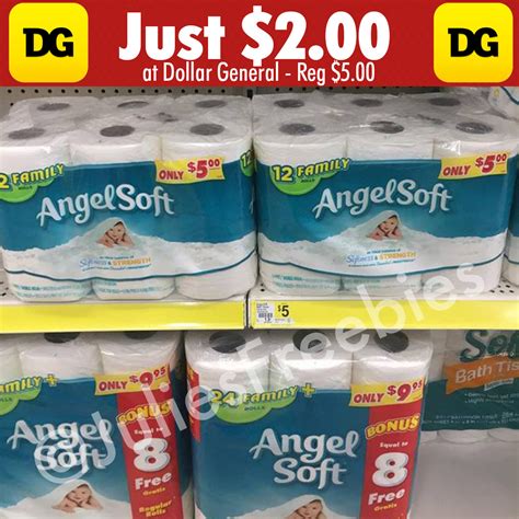 [Dollar General] Anglel Soft Bath Tissue 12 Roll just $2.00 (Reg. $5.00 ...