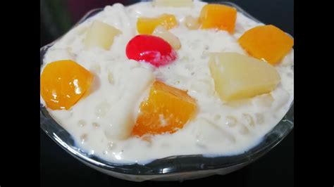 Sagoo au lait et macaroni dessert | Aunt Inspired | Sweet Macaroni & Sago Dessert | Mauritius ...