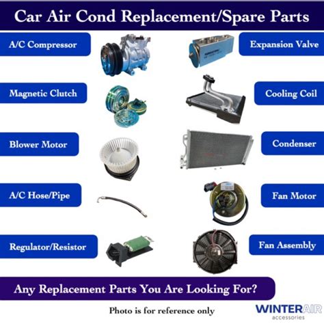 Car Air Cond Spare Parts • For Replacement • Winter Air • | Shopee Malaysia