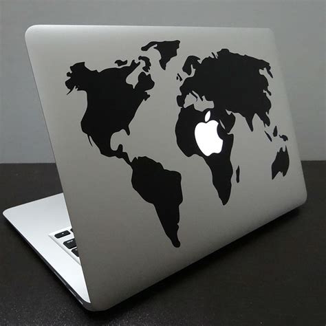 Aliexpress.com : Buy Cool World Map Computer Decal laptop Sticker for ...