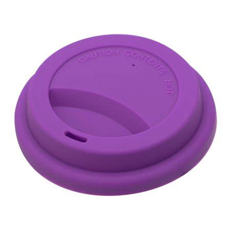 Home Purple Silicone Round Shaped Resuable Sealed Mug Lid Tea Coffee Cup Cover | Walmart Canada