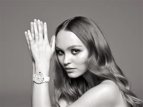 Lily Rose Depp Chanel J12 Watch Campaign Wallpaper,HD Celebrities ...