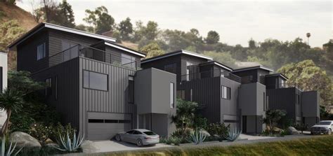 Four Houses Coming to Hillside Property in Highland Park | Urbanize LA