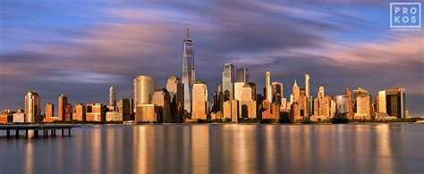 New York Skyline Sunset 2022