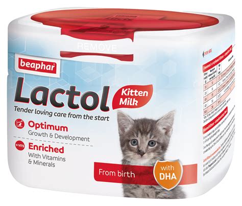 lactose-free baby formula for kittens - Captions Feature