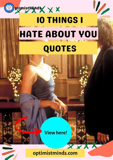 10 things i hate about you quotes – Artofit