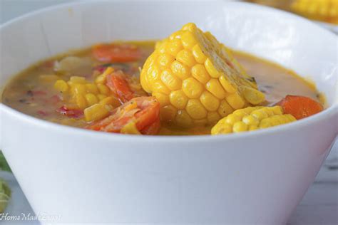 Traditional Trinidad Corn Soup