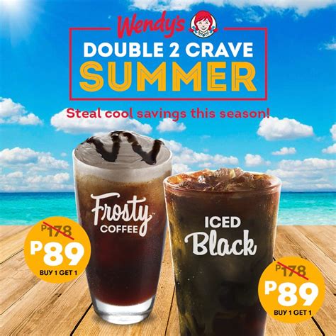 Wendy’s – BUY 1, GET 1 Frosty Coffee Promo | Manila On Sale