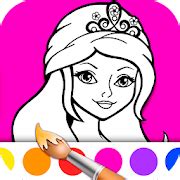Tô màu công chúa - Princess Coloring Book [ Mod Full ] App, Giải trí v1.3.0.1