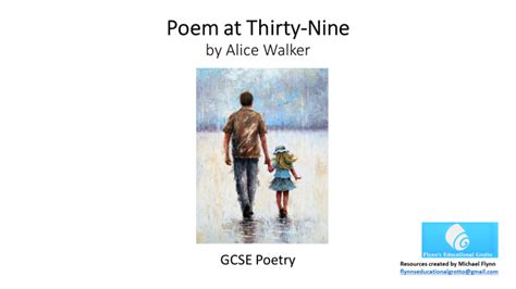 Poetry Analysis: ‘Poem at Thirty-Nine’ by Alice Walker | Made By Teachers