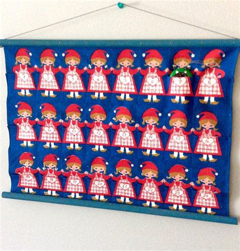 Danish Christmas Advent Calendar by Jangaard Vintage Christmas | Etsy ...