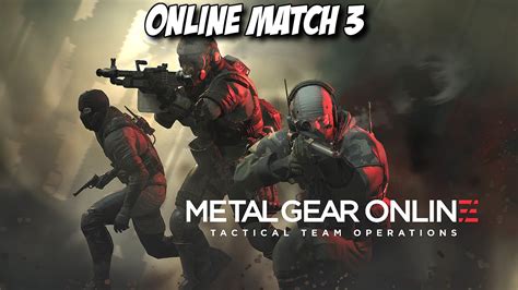 Metal Gear Online 3 Gameplay Footage - Online Match 3 - Playstation 4 ...