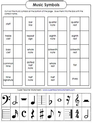 Music Worksheets | Elementary music worksheets, Elementary music, Music ...