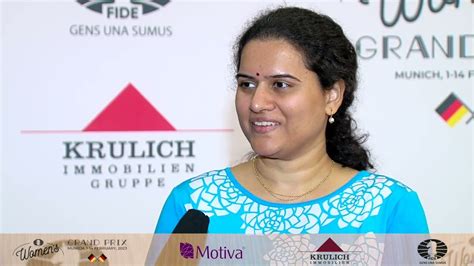 Interview with Koneru Humpy | FIDE Women's Grand Prix in Munich | Round 9