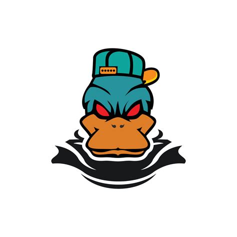 duck logo vector 9729025 Vector Art at Vecteezy