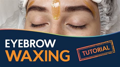 EYEBROW WAXING TUTORIAL | How to wax eyebrows? - YouTube