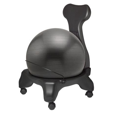 Fitness Ball Chair with Back Rest | Fitness Depot