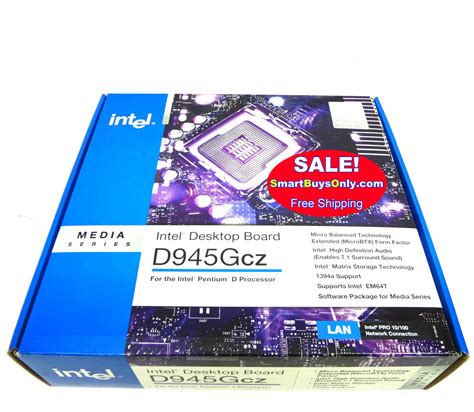 D945Gcz Intel Desktop Motherboard for Pentium D processor - SmartBuysOnly.com