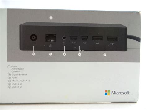 Microsoft Surface Dock for Surface Pro 3,4 & Surface Book - Black - PD9 ...