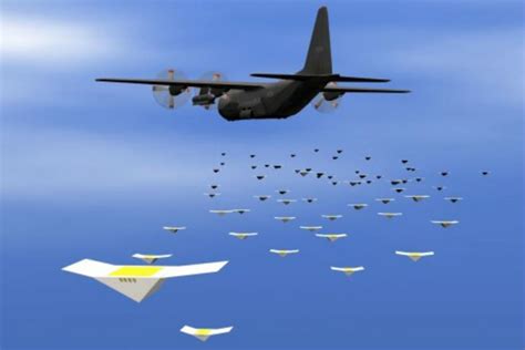 DARPA Successfully Tests AI "Swarming Drones" That Can Make Battlefield "Decisions ...