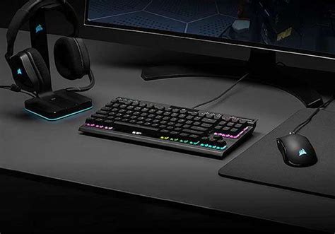 Corsair K70 RGB TKL Mechanical Gaming Keyboard with Detachable USB-C Cable | Gadgetsin