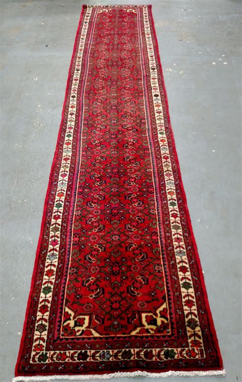 Hamadan Persian Rug Runner, 2'9" x 13'5"