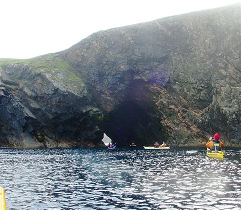 Sea cave under Point of Whitehill © Andy Waddington cc-by-sa/2.0 :: Geograph Britain and Ireland