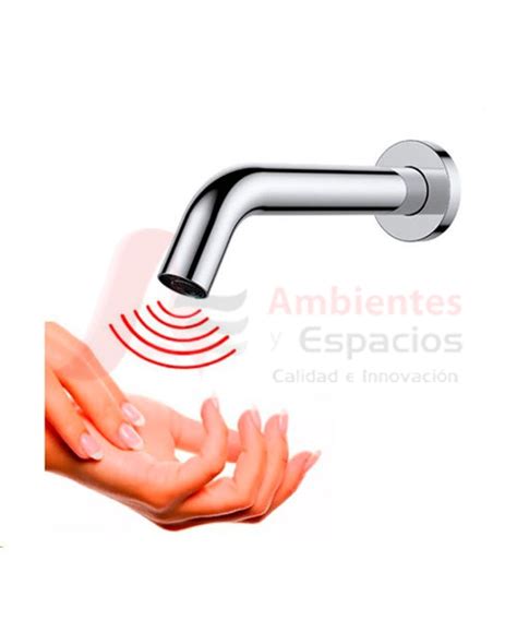 Grifo de sensor automático para pared 002 – Ambientes y Espacios