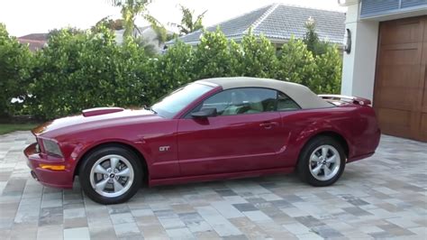 Video: 2008 Ford Mustang GT Premium Convertible Walkaround + Test Drive ...