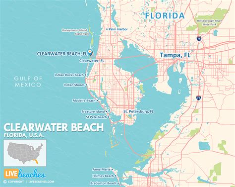 Map Of Florida Beaches On The Gulf Of Mexico - Infoupdate.org