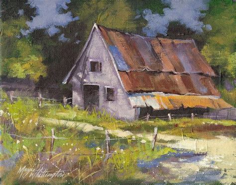 Pin by Erica Moore Cooper on Painting to try | Building painting, Barn ...