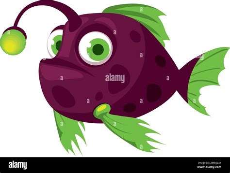 abyssal anglerfish icon Stock Vector Image & Art - Alamy