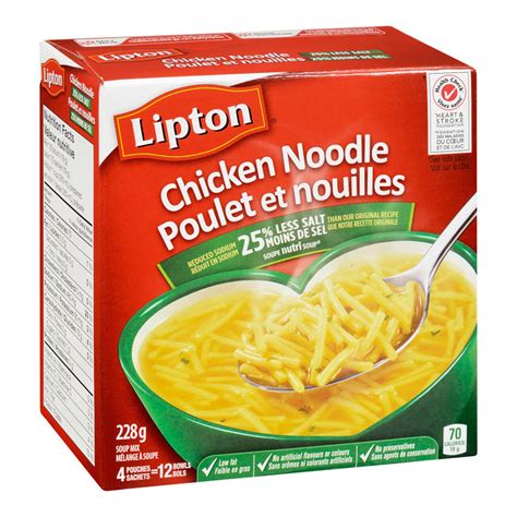 Lipton Chicken Noodle Soup Directions - Design Corral