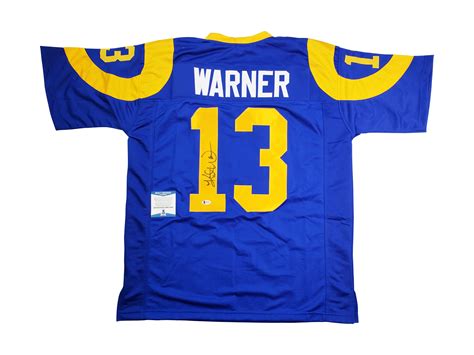 Charitybuzz: Kurt Warner Hand-Signed Jersey - Lot 1961303