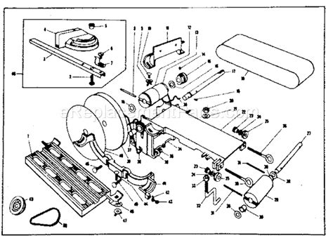 Craftsman 14922641 - Belt And Disc Sander - eReplacementParts.com